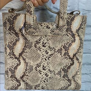 TMRW STUDIO leather crossbody/purse